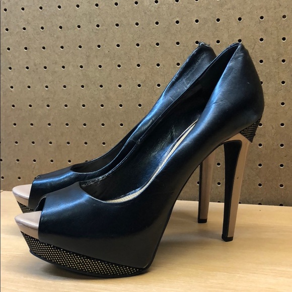Jessica Simpson Shoes - Jessica Simpson JP-Solange Peep Toe Heels sz 9.5